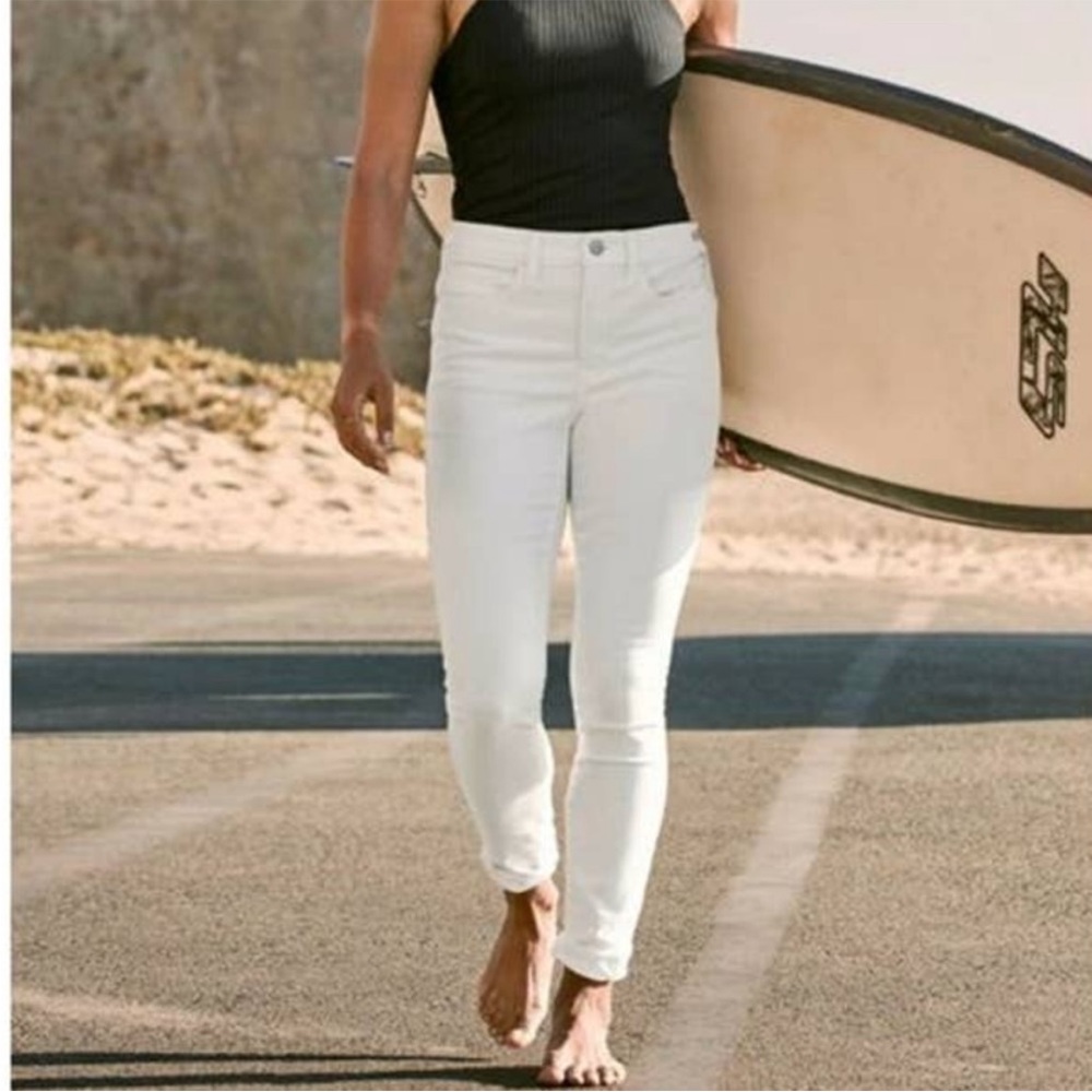 Athleta White High-Rise Skinny Jeans for Women
